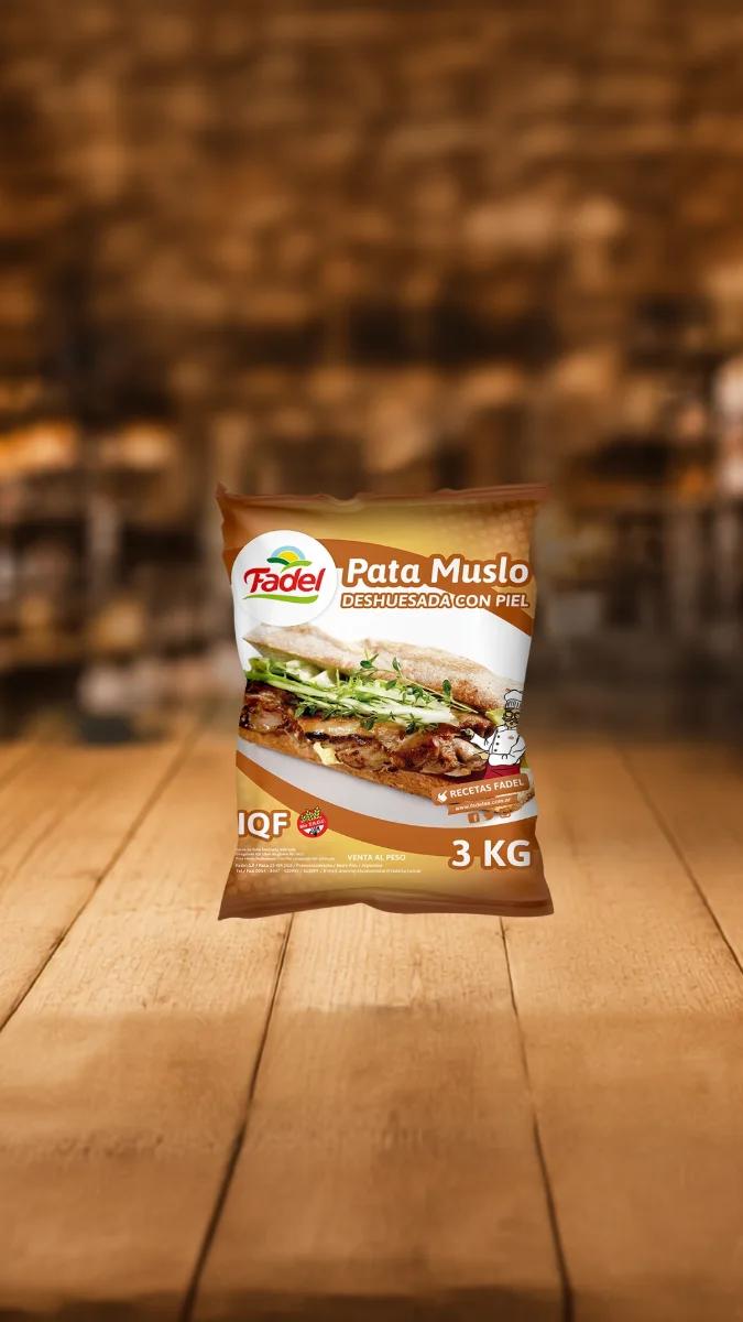 Pata Muslo Deshuesada Fadel — 3kg
