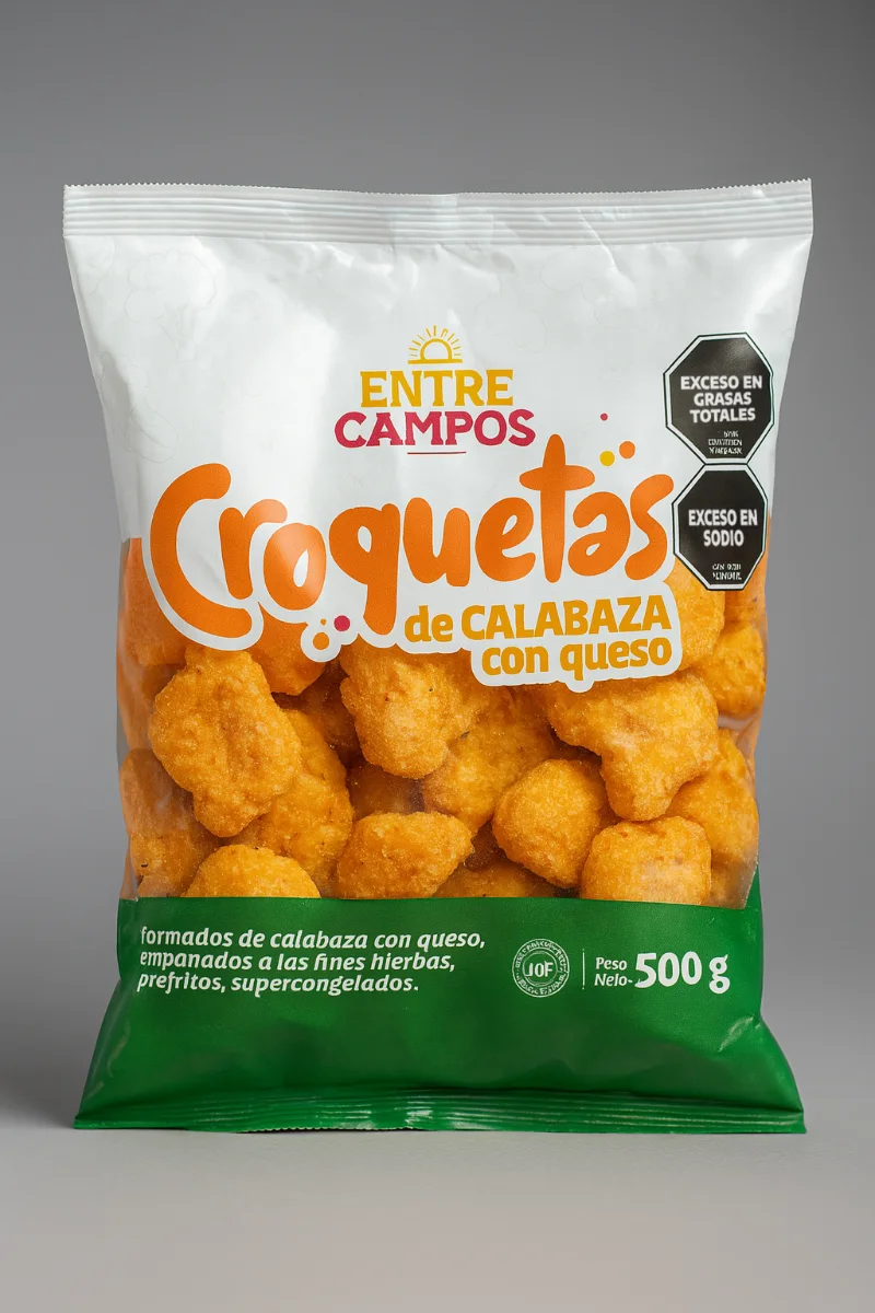 Croquetas de Calabaza x 500g.
