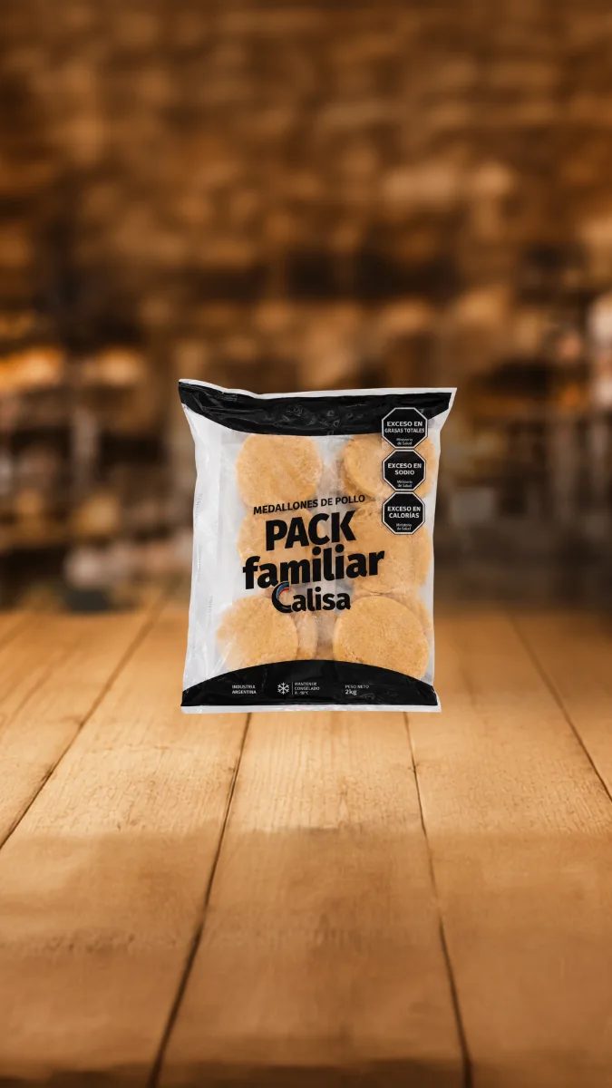 Medallones de Pollo Calisa — 1kg